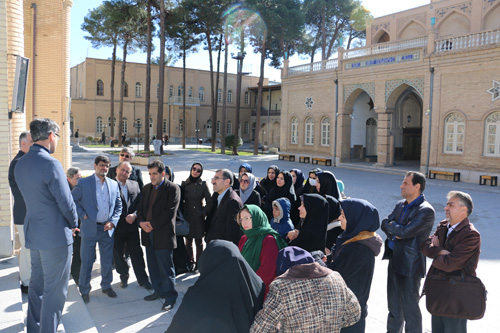 بازدید از موزه های کلیسای وانک اصفهان 4