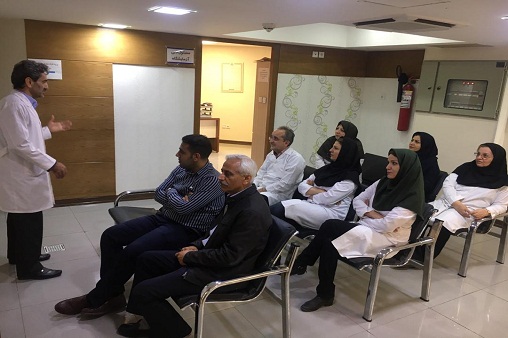 آموزش جمعیت تحت پوشش و کارکنان بهداشت ودرمان 5