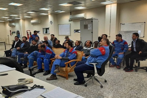 آموزش کارکنان  ایستگاههای انتقال نفت و گاز توسط همکاران محترم پزشکیار 6