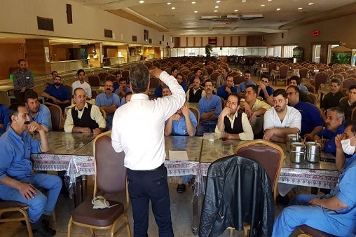 آموزش کارکنان  ایستگاههای انتقال نفت و گاز توسط همکاران محترم پزشکیار 8