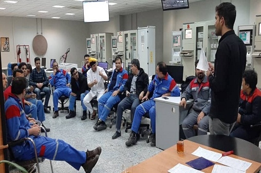 آموزش کارکنان  ایستگاههای انتقال نفت و گاز توسط همکاران محترم پزشکیار 10