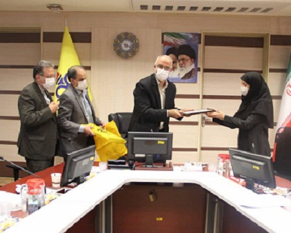 تقدیر مدیر عامل شرکت گاز استان 1