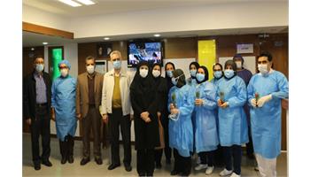 بمناسبت ولادت با سعادت حضرت زینب (س)و روز پرستار از همکاران شاغل در این حوزه قدردانی شد