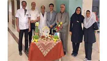 دیدار نوروزی رئیس بهداشت ودرمان صنعت نفت اصفهان