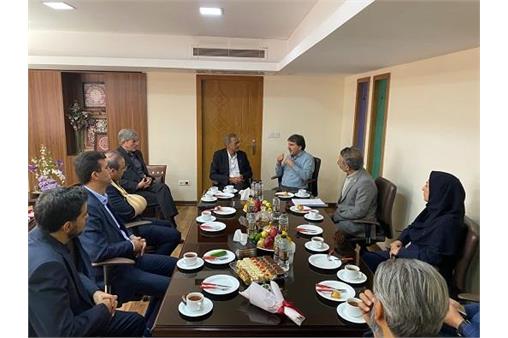 تجلیل مدیرعامل شرکت گاز استان از سپیدپوشان سلامت در دیدار با رئیس بهداشت و درمان صنعت نفت اصفهان