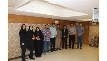 تقدیر از کارکنان پرتلاش واحد فناوری اطلاعات در روز مهندس