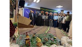 برگزاری مراسم سفره حضرت رقیه (س) و گرامیداشت شهادت قائد امت با حضور مسئولین و کارکنان منطقه اصفهان